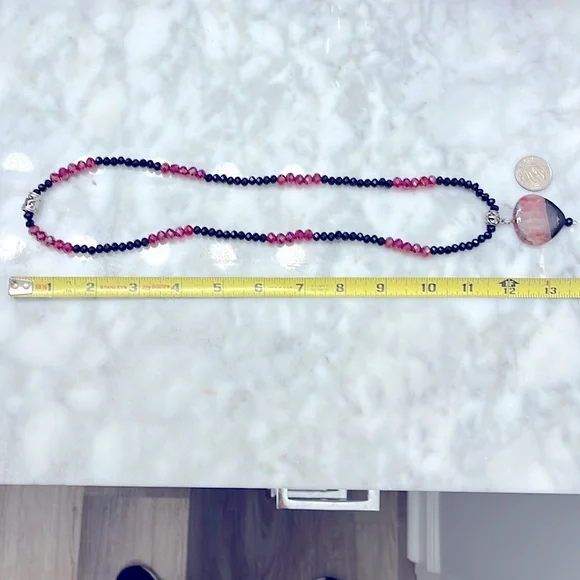 VINTAGE GORGEOUS HEART NECKLACE - Picture 6 of 6